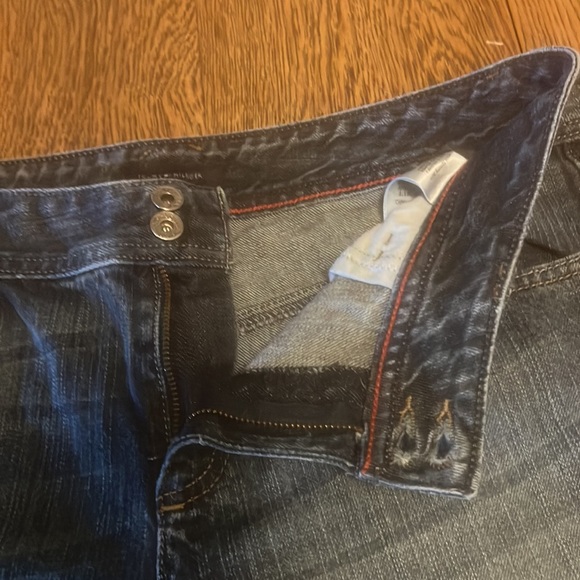 Tommy Hilfiger Denim  Jeans Zip Close Double Button Size 8 - Picture 3 of 6